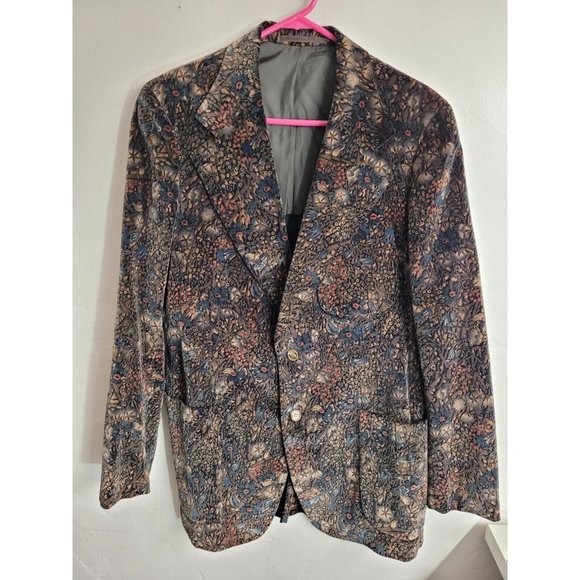 Austin Reed Purpose Wear Two Button Flower Print Blazer - Picture 1 of 3